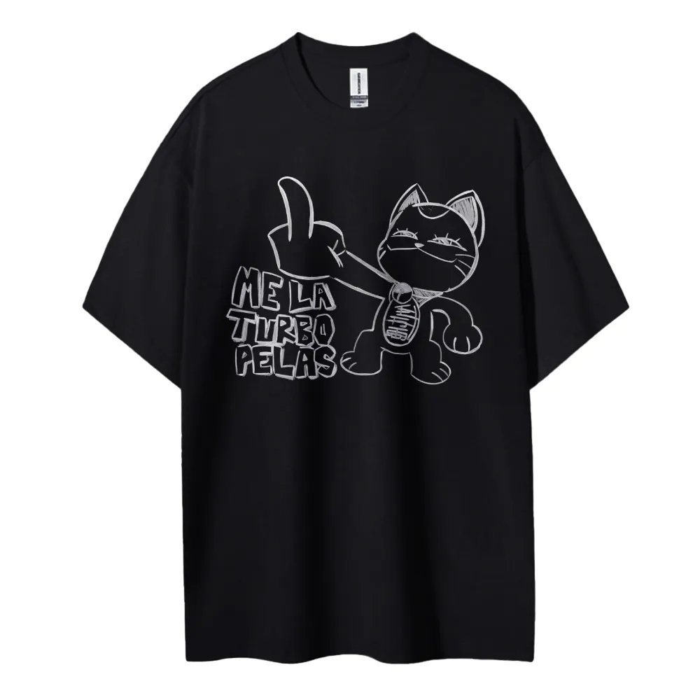 Anime Merchandise Store In Japan - Dandadan camiseta anime gato dedo médio