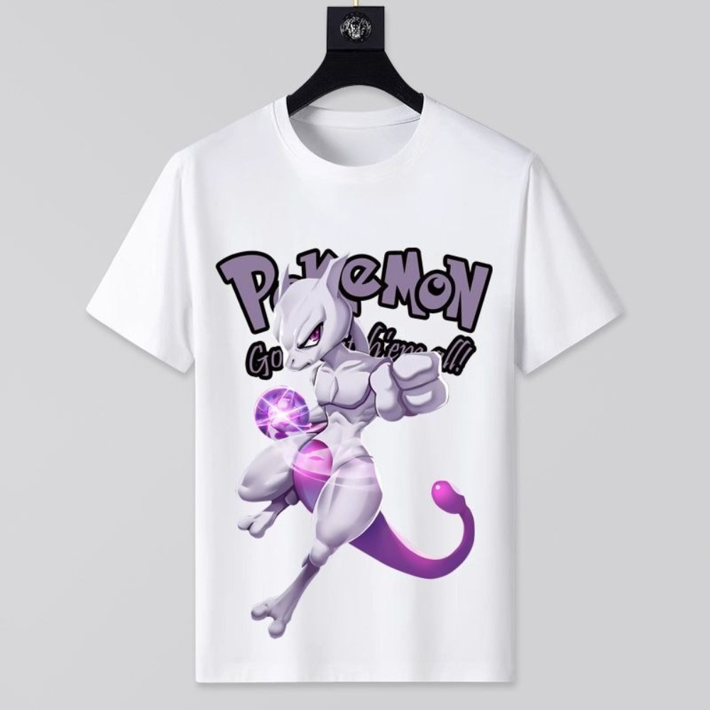 Anime Merchandise Store In Japan - Novo verão masculino novo pokémon impressão