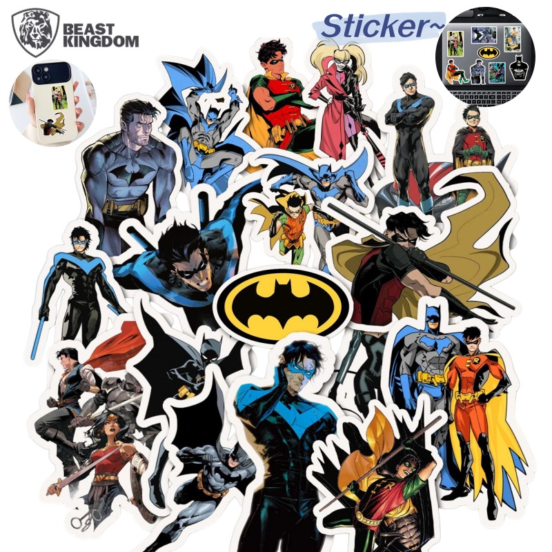 Anime Kingdom Merchandise - Beast Kingdom Batman Anime Merchandise Adesivos
