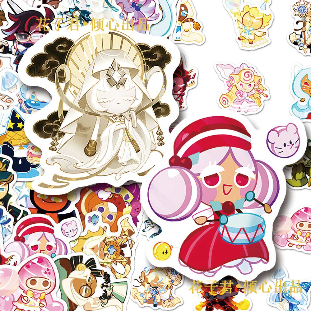 Anime Kingdom Merchandise - Jogo Cookie Run: Kingdom ‌ Adesivos