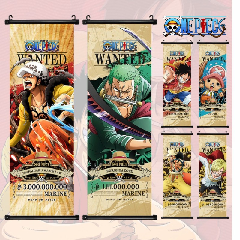 Anime Merchandise Names - Pôster de Anime One Piece em