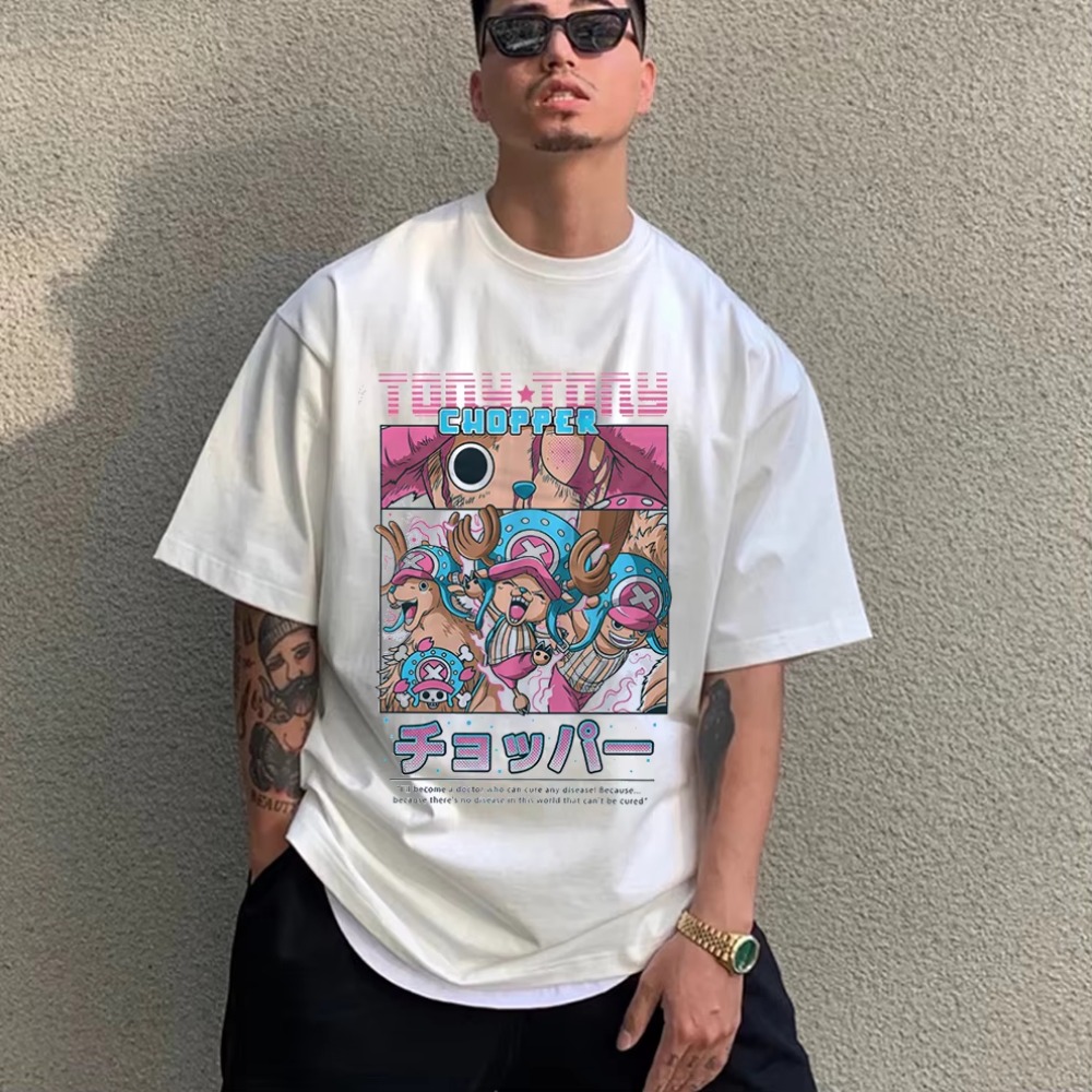 Anime Merchandise Store In Japan - Camiseta masculina anime one peice chopper