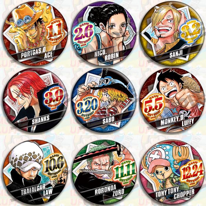 Conjunto de crachá de anime de - Zoro Anime Merchandise avaliação e preço