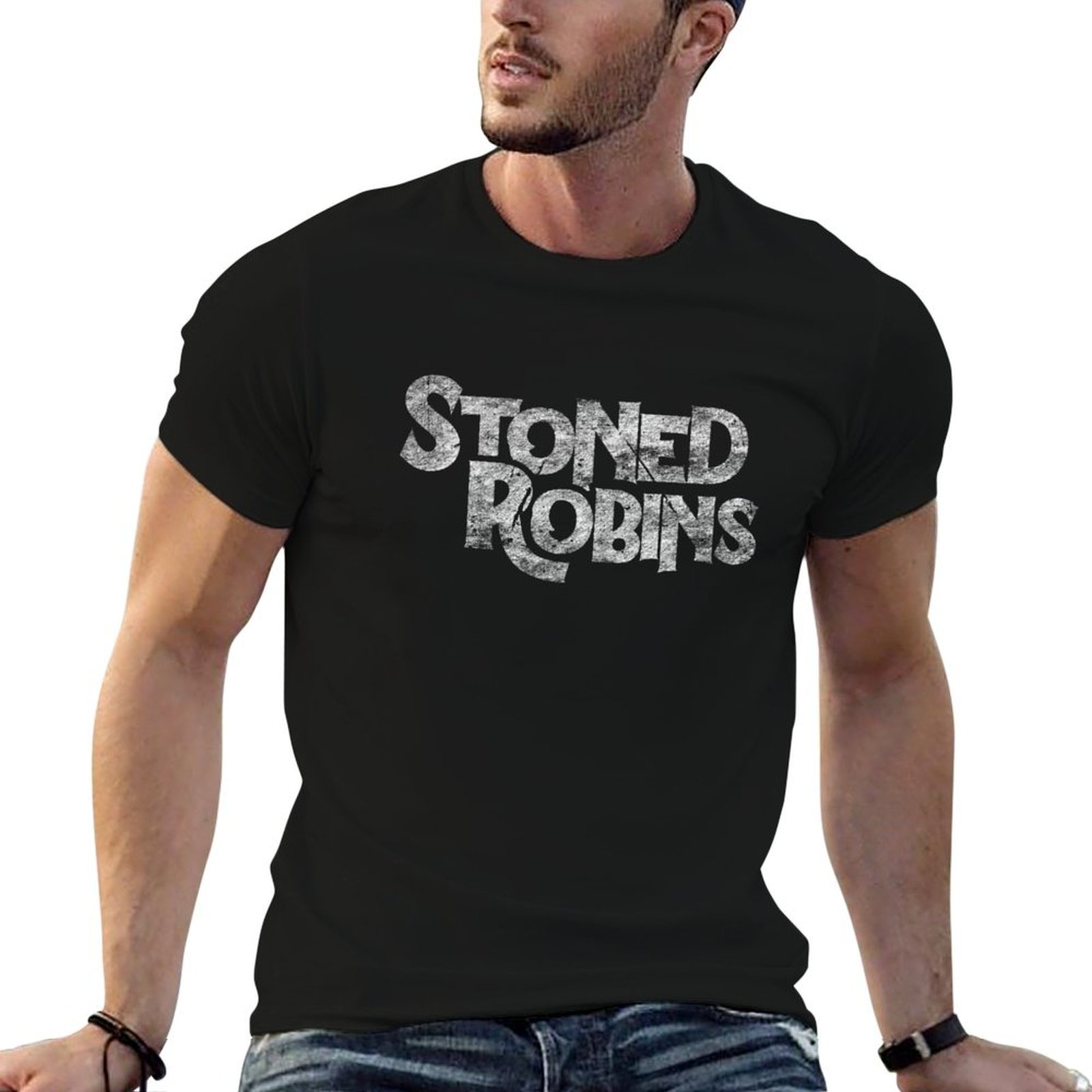 Camiseta Stoned Robins Name Me - Anime Merchandise Names avaliação e preço