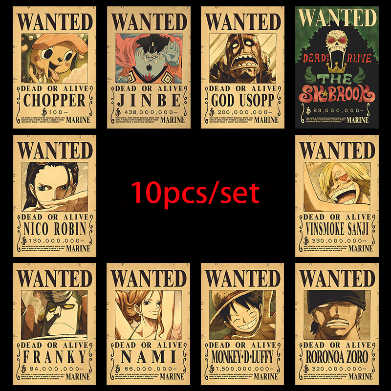 10 peças de Pôsteres de Procur - Zoro Anime Merchandise avaliação e preço