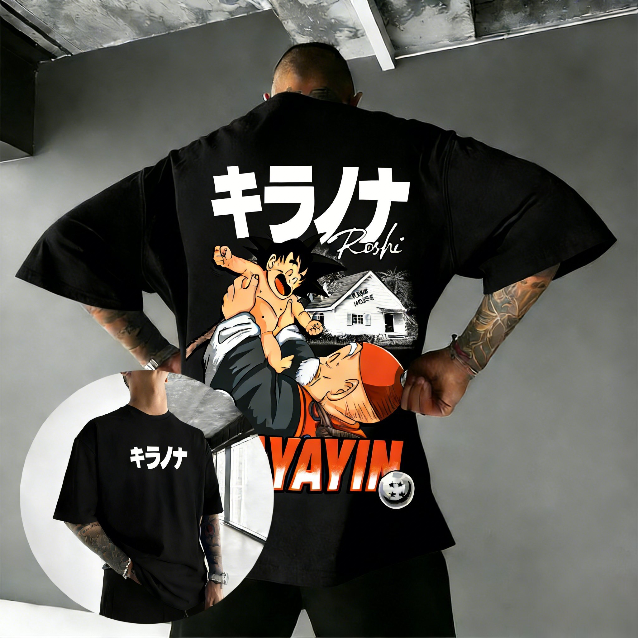 Camiseta Gráfica Anime Dragon  - Anime Merchandise Store In Japan avaliação e preço