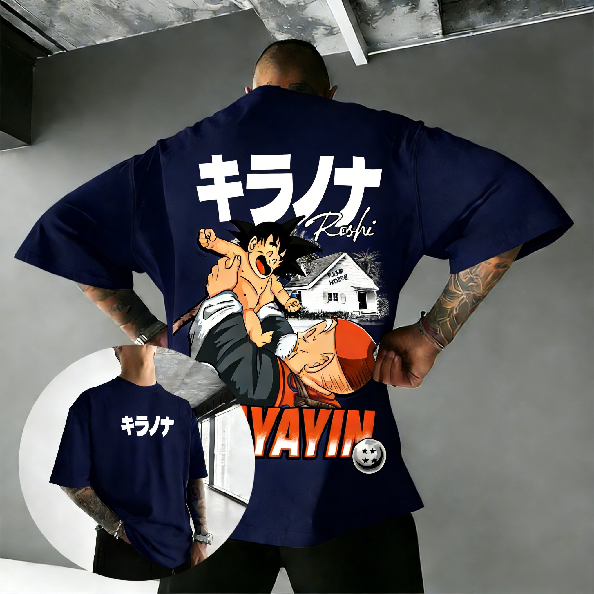 Camiseta Gráfica Anime Dragon  - Anime Merchandise Store In Japan avaliação e preço