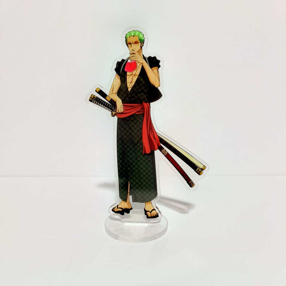 Uma peça suporte acrílico luff - Zoro Anime Merchandise avaliação e preço