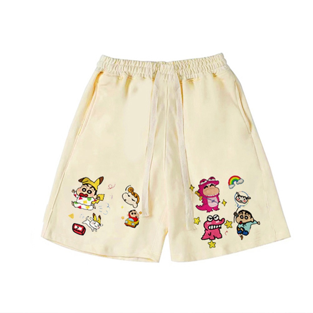 Novos shorts masculinos crayon - Anime Merchandise Store In Japan avaliação e preço