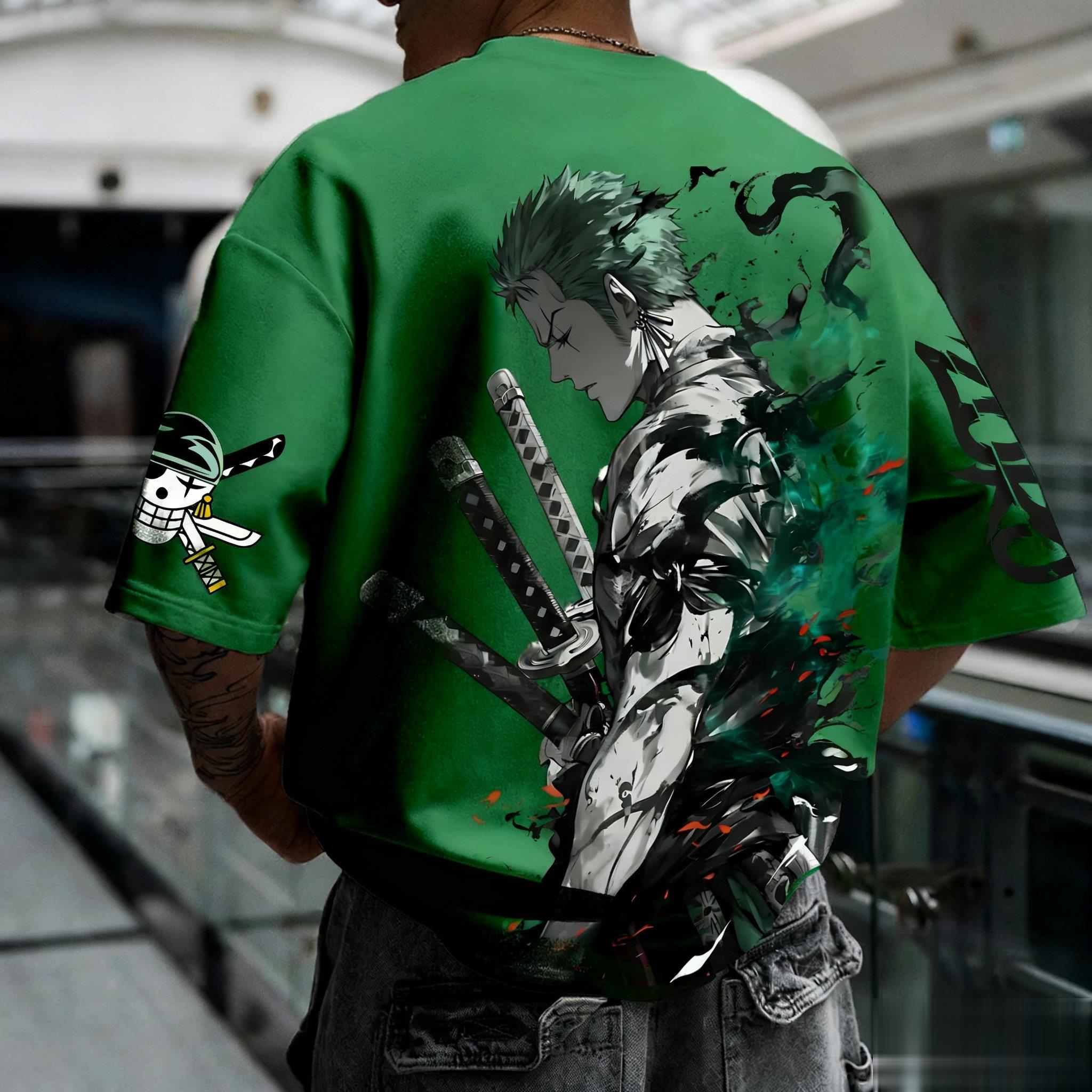 Verão y2k anime uma peça zoro  - Zoro Anime Merchandise avaliação e preço